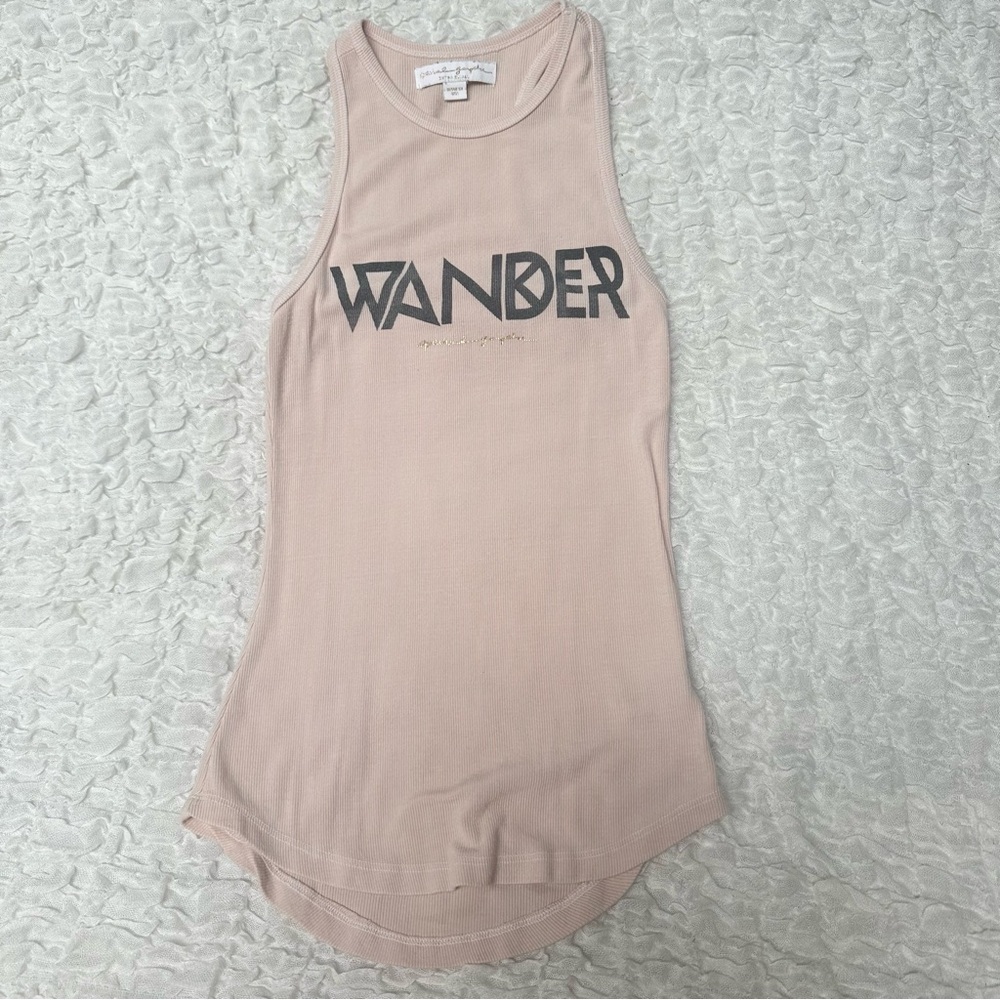 Spiritual Gangster Pink Wander Tank Top